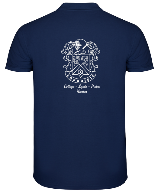 Polo coton: surnom brodé au coeur