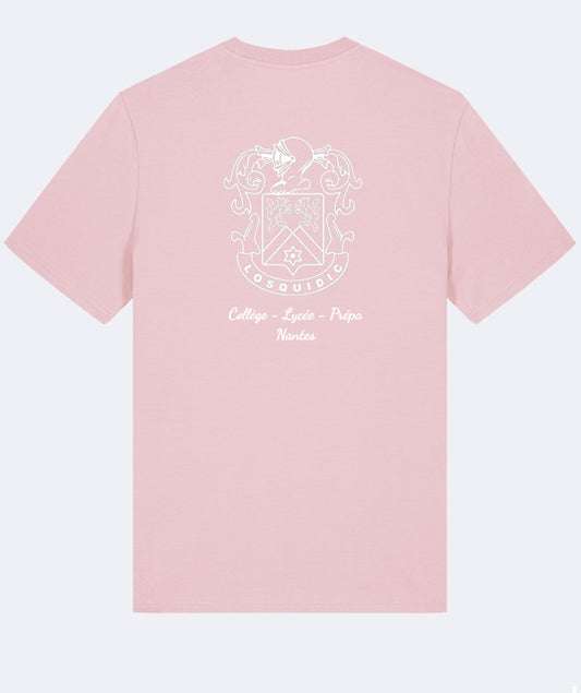 T-shirt coton : surnom brodé au coeur